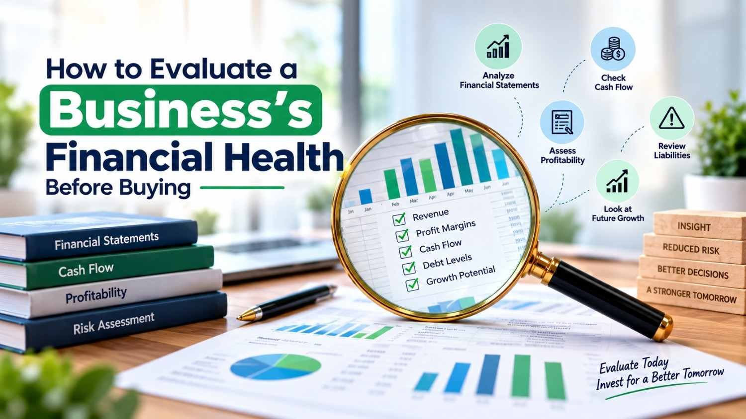 How to Evaluate a Business’s Financial Health Before Buying
